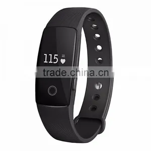 2016 New Smart Wristband ID107 Pedometer Silicon Wristband Fitness Bracelet thumbnail-5