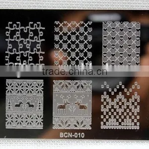 Nail DIY Tips Design Black Nail Art Image Printing Plate Polish Stamping Template Low-priced thumbnail-3