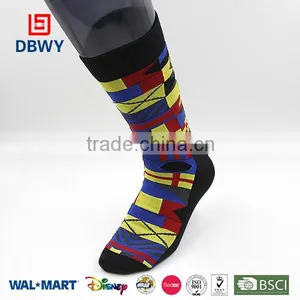 New! Novelty Colors Cotton and Nylon Men Socks thumbnail-1