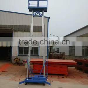 Mobile Electric Aluminum Aerial Lifting Work Platform thumbnail-6