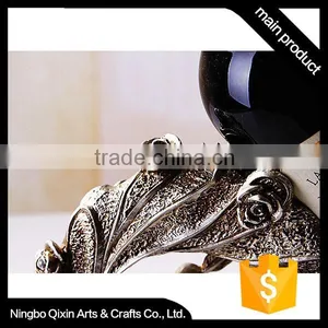 Western Antique Resin Wholesale Wine Rack thumbnail-5