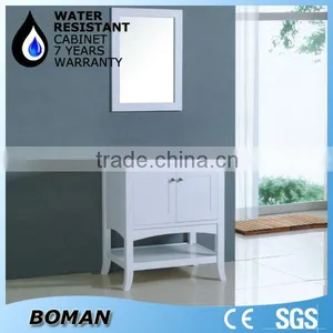 Damaged European Style Bathroom Vanity Cabinet for Sale thumbnail-1