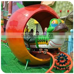 Lovely Super Funy Electrical Train for Amusement Park-- Electric Worm Roller Coaster Rides for Sale thumbnail-6