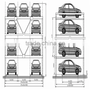 Automatic Hospital Parking Elevator Parking System Sliding Parking Equipment thumbnail-1