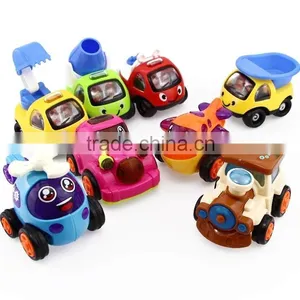 Funny 1PCS Vehicle Model Free Wheel Plastic Diecast Kids Toys Car thumbnail-4