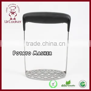 Premium Quality Stainless Steel Potato Masher With Cushioned Handle thumbnail-1