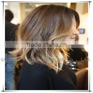 Short Curly Ombre Jewish Wig Kosher Wigs thumbnail-1