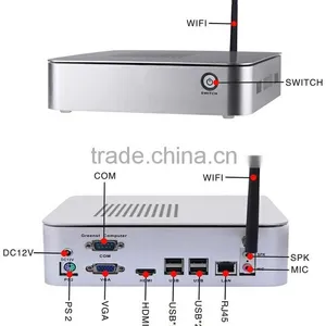 Mini pc Board Mini Server Micro Linux Server Support Wireless Keyboard, Mouse/ Touch Screen X25-I7 2600s 2G RAM 32G SSD thumbnail-5