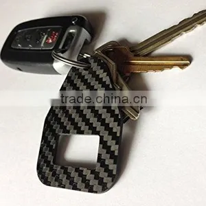 New Fashion Carbon Fiber Key Chain, Carbon Fiber Key Chain With Logo and Attractive Pattern thumbnail-1