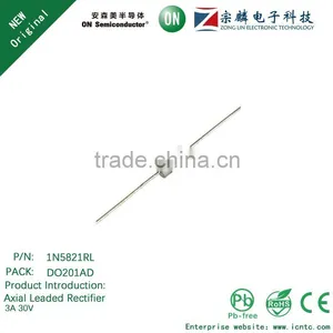 Genuine Original 1N5821RL DO201AD Axial Leaded Rectifier 3A 30V thumbnail-1