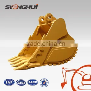 Construction Machinery Parts Excavator Digging Bucket,mini Excavator Bucket ,DH300 DH360 DH380 Excavator Bucket thumbnail-4