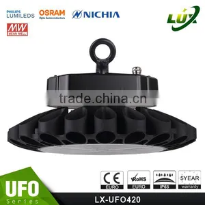 Wireless & Motion Control, Warehouse Light, 100-140lm/W, Nichia LED, 2016 CE Rohs Approved 240W LED High Bay Light Fixtures thumbnail-1