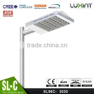 60W LED Street Light, Lens Kit for Different Beam Angle, Meanwell Driver, CE Rohs Approved, 100-140lm/W, Modular Design thumbnail-5