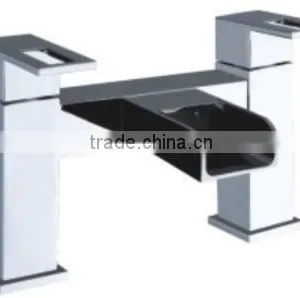 Europlus Two Handle Waterfall Bath Filler Taps(Q14105) thumbnail-1