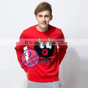 2015 Custom High Quality Mens Pullover Sweatshirts With Printed thumbnail-2