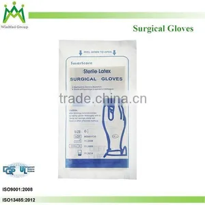 High Quality Disposable Latex Surgical Gloves / Latex Exam Gloves thumbnail-5