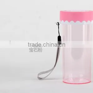 BPA Free Food Grade Clear Plastic Water Bottles Lollipop Cup thumbnail-2
