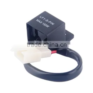 Motorcycles LED Turn Light Flasher Relay Turn Signal Rate Control Blinkrelais thumbnail-2