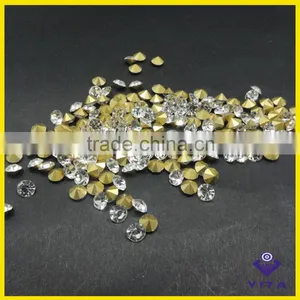 Cheap White Color Glass Rhinestone Point Back for Alphabet Letter thumbnail-4