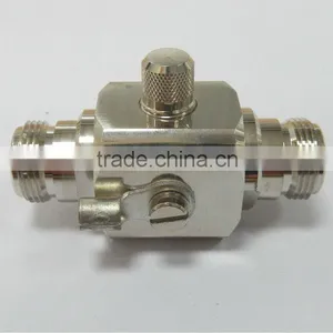 RF Connector, N Jack to Jack, Lightning Arrester, Surge Protector, 90V Gas Tube thumbnail-1