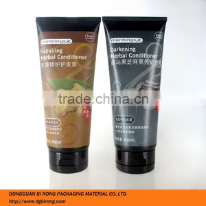400ml PE Cosmetic Herbal Conditioner Tube Packaging thumbnail-1