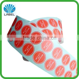 5cm Round Shape Stickers, Adhesive Art Paper Labels for Medicine Vial Label thumbnail-2
