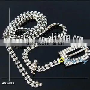 Wedding Crystal Rhinestone Fancy Bridal Belt thumbnail-1