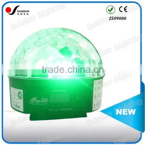 Chinese LED Lighting Supplier Pro 6PCS 3W RGBWYP Crystal Ball LED Light for Professional Stage Lighting thumbnail-1