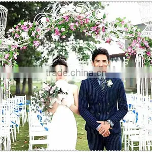 New Arrival Artificial Flowers Wedding Backdrop Door Decoration Large Stage Backdrop thumbnail-6