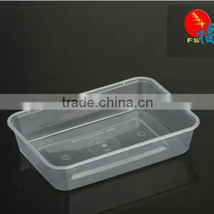Disposable PP Microwaveable Plastic Food Container Box thumbnail-1