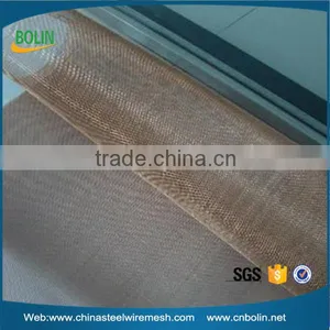 China 150 Micron Fine Copper Filter Mesh / Copper Weave Wire Mesh Tape thumbnail-4