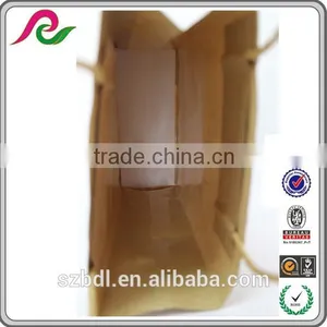 Hand Length Handle Kraft Recyclable Paper Bag With Lamination thumbnail-3