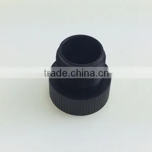 Cnc Turned POM/ABS/PP/Nylon/PVC Plastic Flange End Cap thumbnail-1
