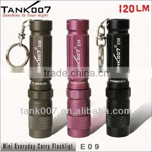 Waterproof Mini Led Flashlight TANK007 E09,I1942 Massage Led Torch thumbnail-1
