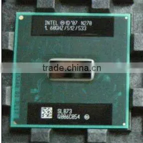 Intel CPU Atom N270 SLB73 AU80586GE025D Intel Processor N270(512K Cache, 1.60 GHz, 533 MHz FSB) Intel 82945GSE thumbnail-1