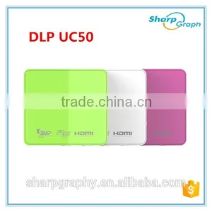 In Stock!!! China UNIC Traveling Mini Full HD DLP Projector UC50 Pico Short Throw 3D 1080P Outdoor Projectors thumbnail-6
