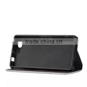Fabric Wallet Leather Case for Sony Xperia Z3 Mini thumbnail-5
