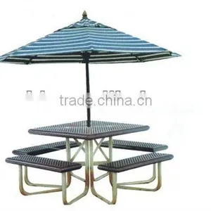 Outdoor Sand Bench With Umbrella BH15403 thumbnail-1