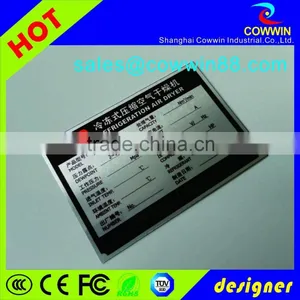 Popular Custom Made China Nameplates in Steel thumbnail-2