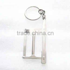 Handsaw Metal Keychain 4 Design Saw Keyring thumbnail-1