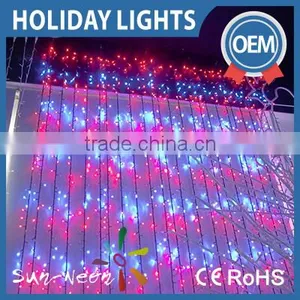 Waterfall Christmas Lights Led Curtain Light Quality Choice thumbnail-1