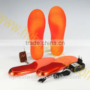 Winter Thermal Remote Control Battery Heated Insole Foot Warmer thumbnail-1