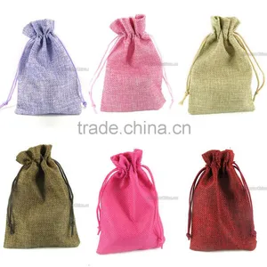 Wholesales In Stock Jewelry Linen Bag thumbnail-1