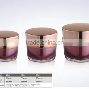 Shouldered Acrylic Bottles and Jars for Skin Care thumbnail-3