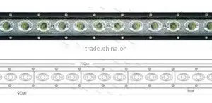 ShengWell Auto Led Light Bar 90W 9-32v IP67 30INCH Single Row CREE Led Light Bar ATV Led Light Bar thumbnail-1