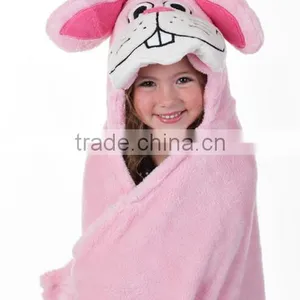 Animal Hood Blanket,Plush Animal Blanket For Baby , Baby Warm Blanket thumbnail-1