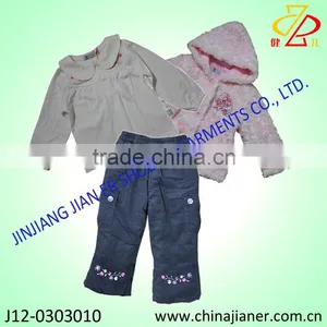 Girl Winter Warm 3pcs Clothing Set thumbnail-1