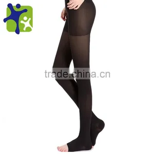 Medical Compression Stockings, Medical Graduated 23-32mmhg Compression Stockings ,open Toe Panty Hose thumbnail-1