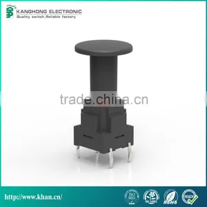 10x10mm Thd Waterproof Tact Switch , RoHS Waterproof Electronic Switch , 12v Waterproof Tactile Switch With Cap thumbnail-3