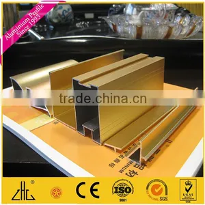 Wow!! Satin Brushed Anodized Sliding Door Aluminum Extrusion Manufacturer/ Sliding Door Wardrobe Sliding Door Profile Aluminum thumbnail-5